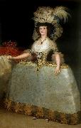 Francisco de Goya Maria Luisa con tontillo oil painting on canvas